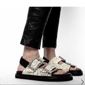 Brand new Zadig & Voltaire Alpha Grunge Sandal